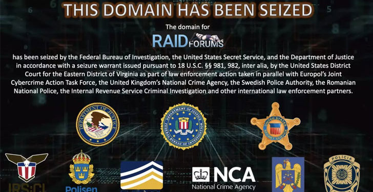 Domain Seized by Law Enforcement